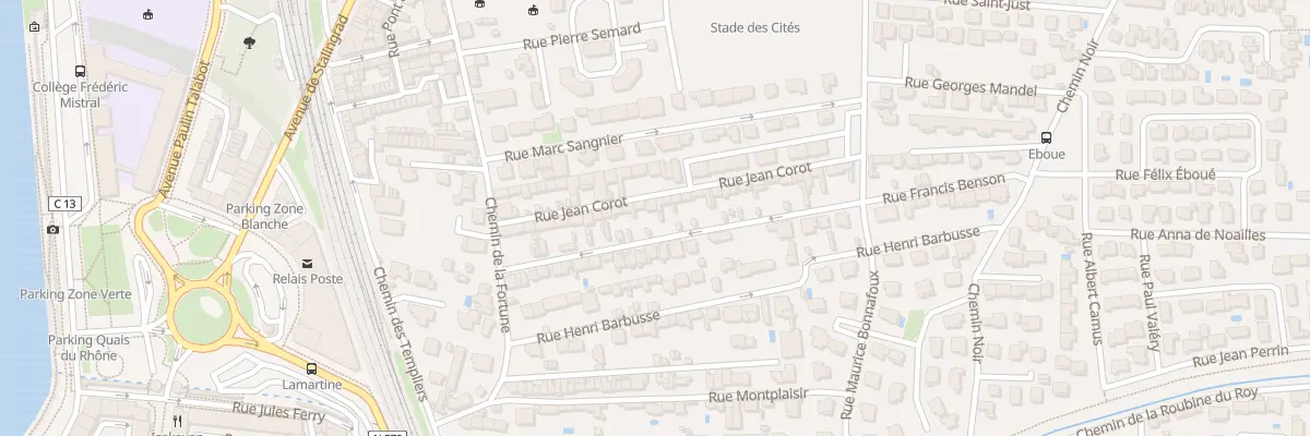 Plan du 17 Rue Francis Benson à Arles