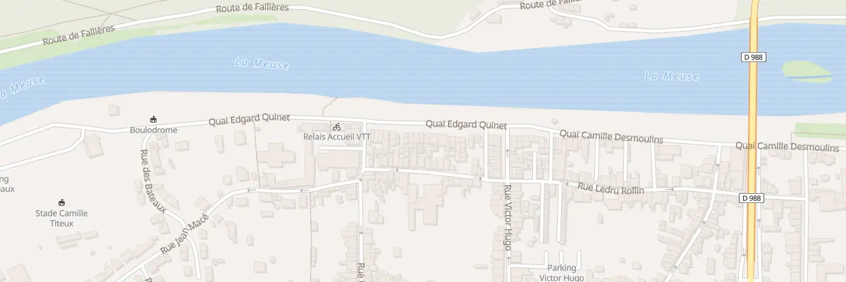 Plan du 37 Quai Edgard Quinet à Revin