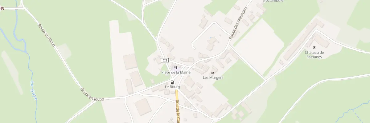 Plan du 5005 Le Bourg à Sassangy