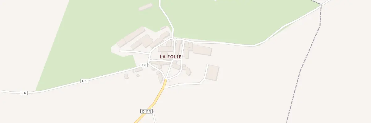 Plan du 9001 Rue des Demoiselles La Folie à Ampilly-les-Bordes