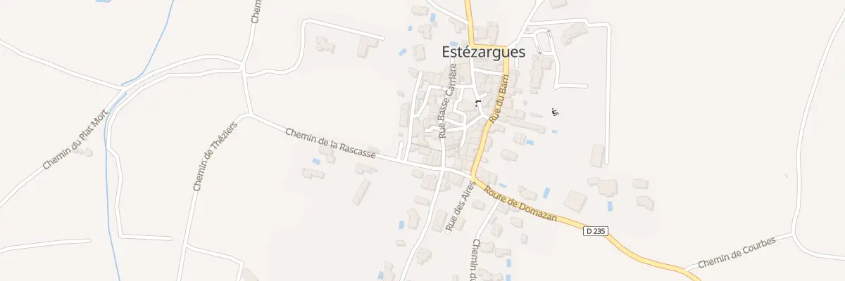 Plan du 2 Pl du Bicentenaire à Estézargues
