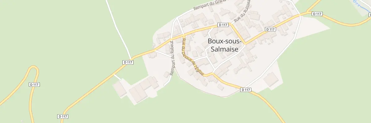Plan du 5B Rue du Dessus de l’Eglise à Boux-sous-Salmaise