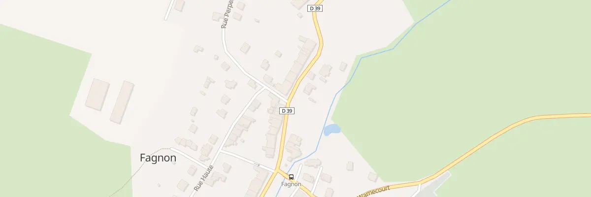 Plan du 116 Rue de Charleville à Fagnon
