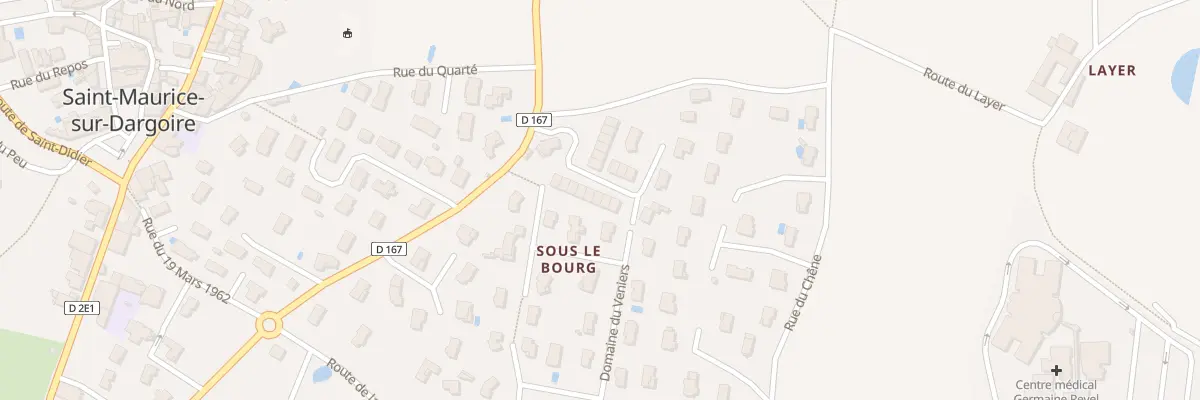 Plan du 98 Lot Le Clos des Myosotis à Chabanière