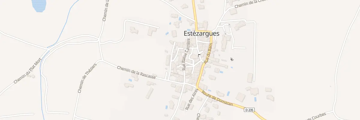 Plan du 20 Rue Basse Carrière à Estézargues