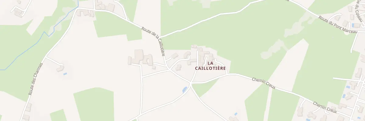 Plan du 411 Rte de la Caillotière à Denicé