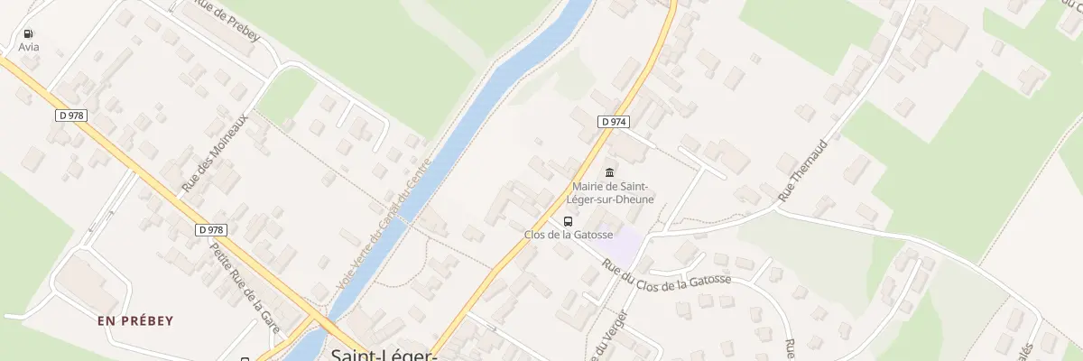 Plan du 37 Rue du 8 Mai 1945 à Saint-Léger-sur-Dheune