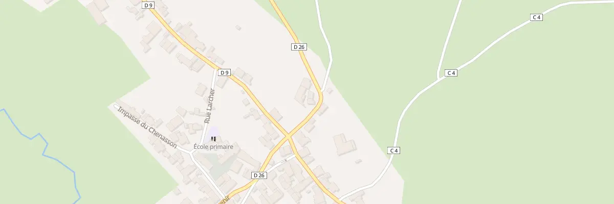 Plan du 5307 Rue du Pigeonnier à Villy-en-Auxois
