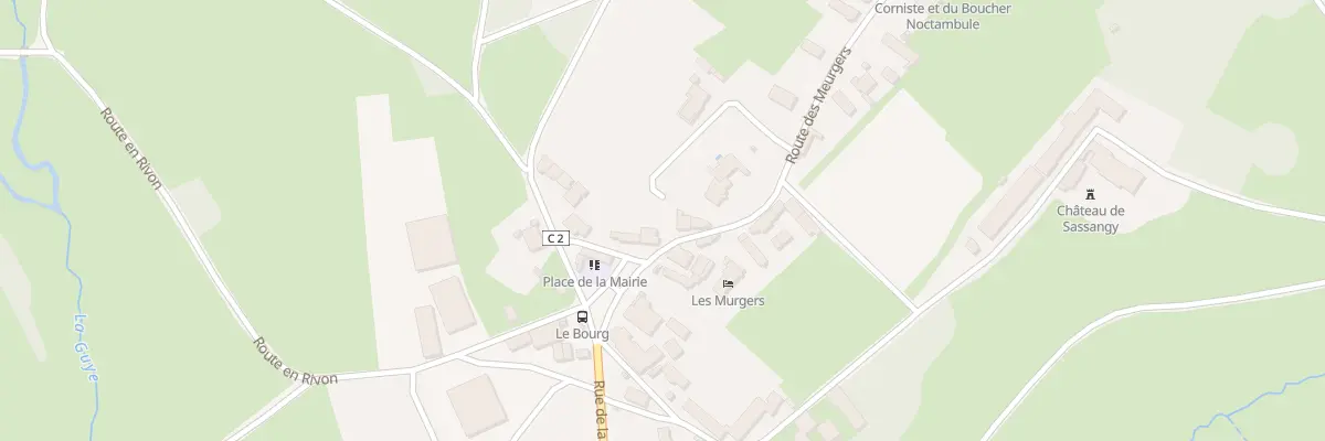 Plan du 5006 Le Bourg à Sassangy
