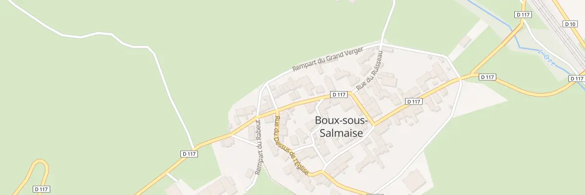 Plan du 5 Rue du Ruisseau à Boux-sous-Salmaise