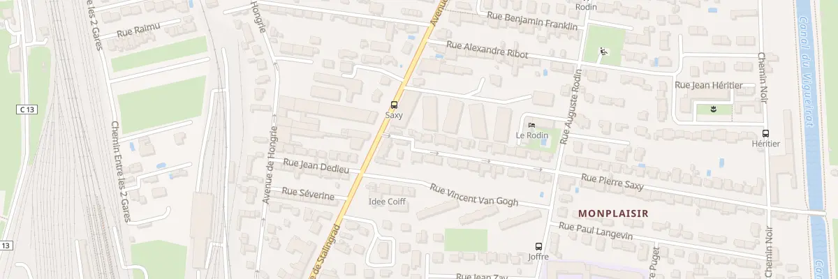 Plan du 3 Rue Pierre Saxy à Arles