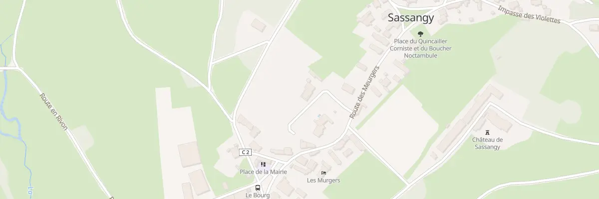 Plan du 5106 Le Bourg à Sassangy
