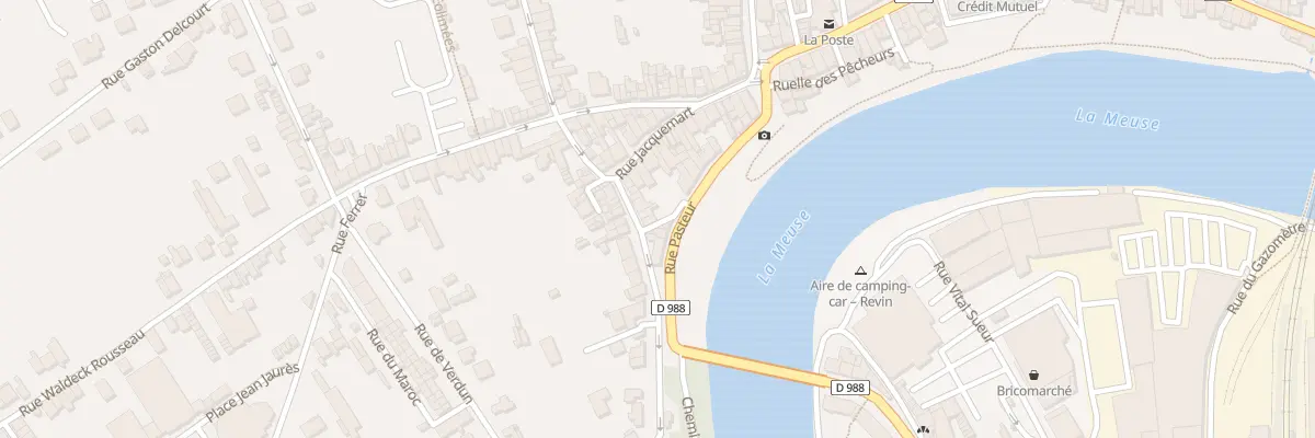 Plan du 93 Rue de l’Égalité à Revin