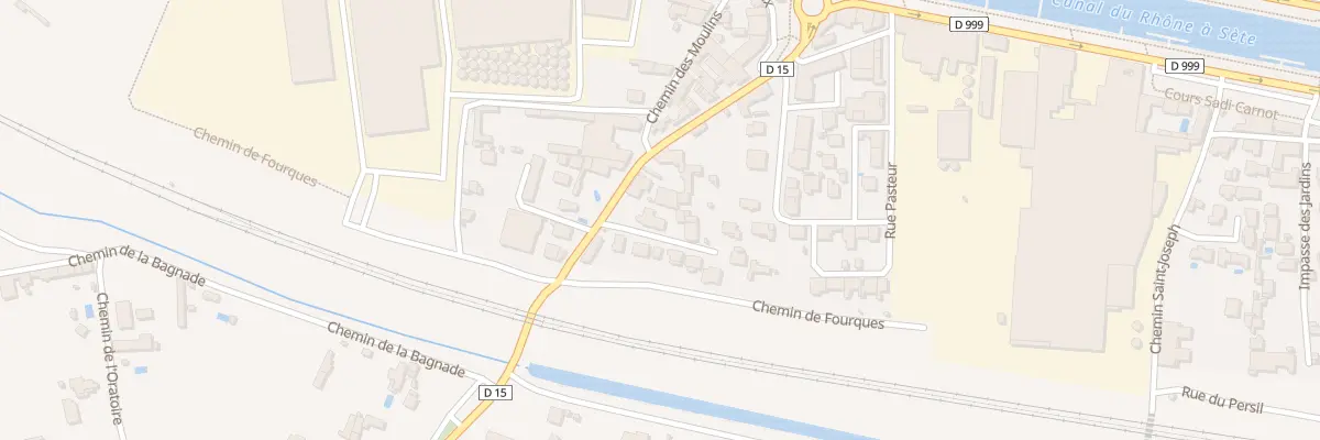 Plan du 17 Av de la Plaine à Beaucaire