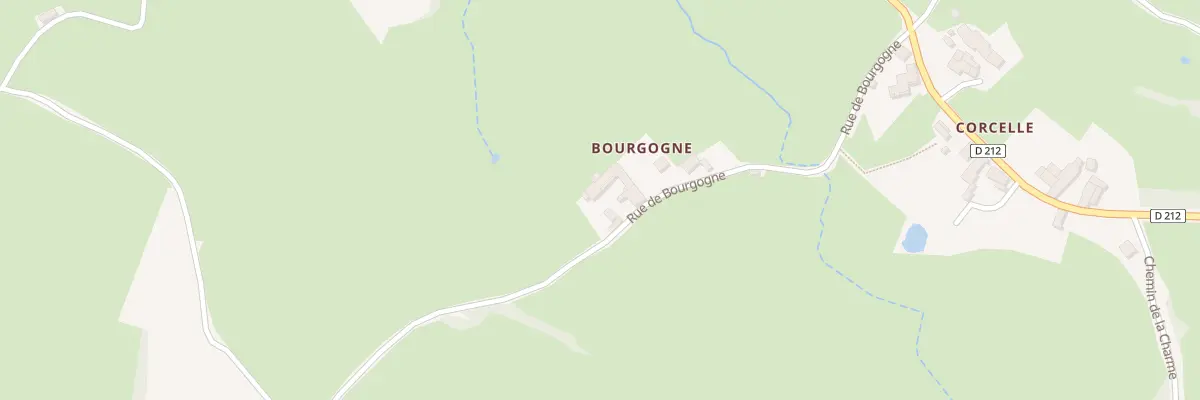Plan du 5022 Bourgogne à Bourgvilain