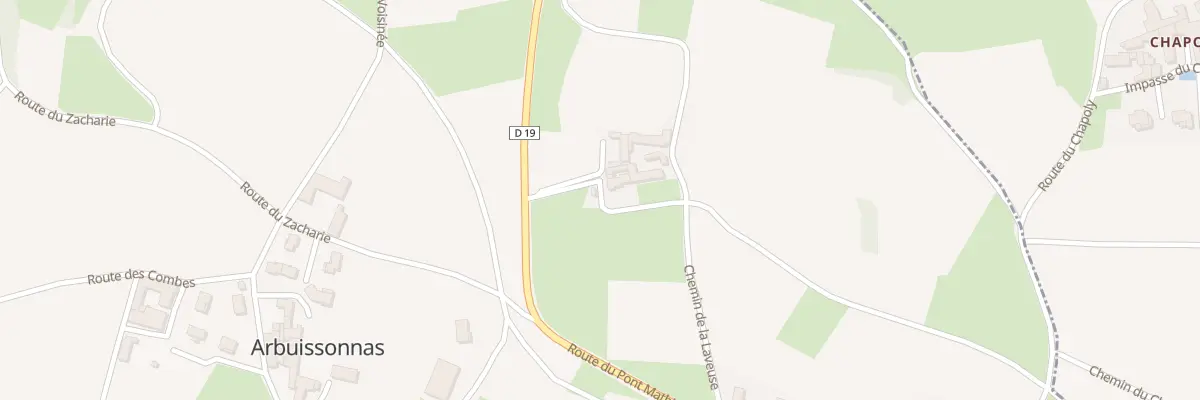 Plan du 68 Imp de la Tuilerie à Salles-Arbuissonnas-en-Beaujolais