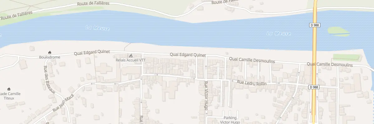 Plan du 17 Quai Edgard Quinet à Revin