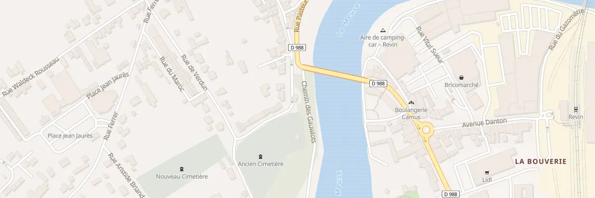 Plan du 235 Rue de l’Égalité à Revin