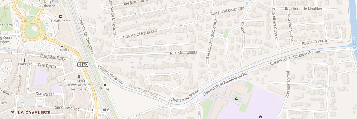 Plan du 26 Rue Montplaisir à Arles