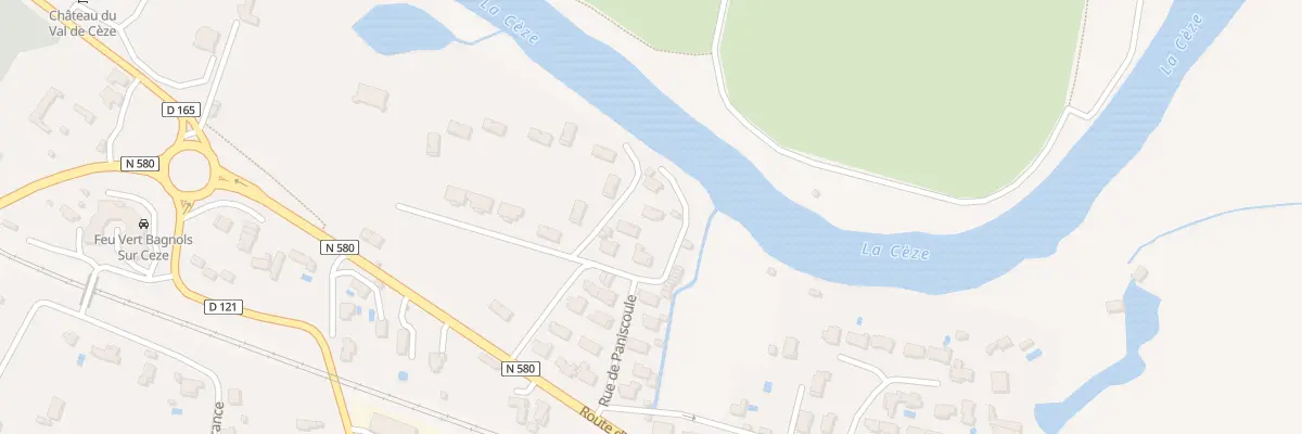 Plan du 18 Rue de Paniscoule à Bagnols-sur-Cèze