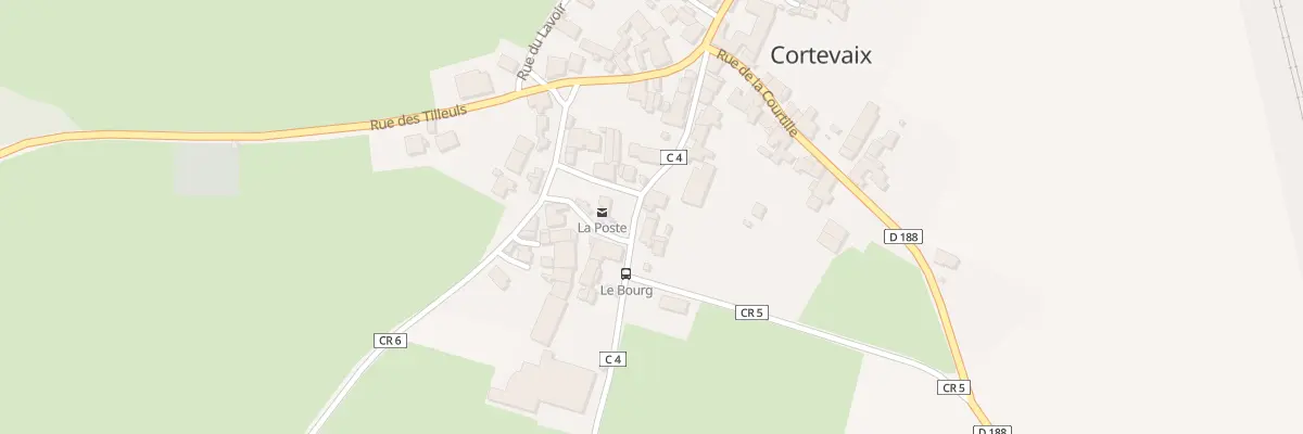 Plan du 5019 Rte de Mont à Cortevaix