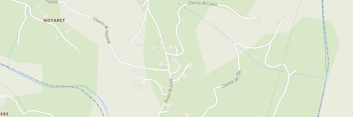 Plan du 1115B Rte de Junet à Arlebosc
