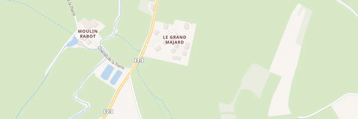 Plan du 5139 Le Grand Majard à Bourgvilain