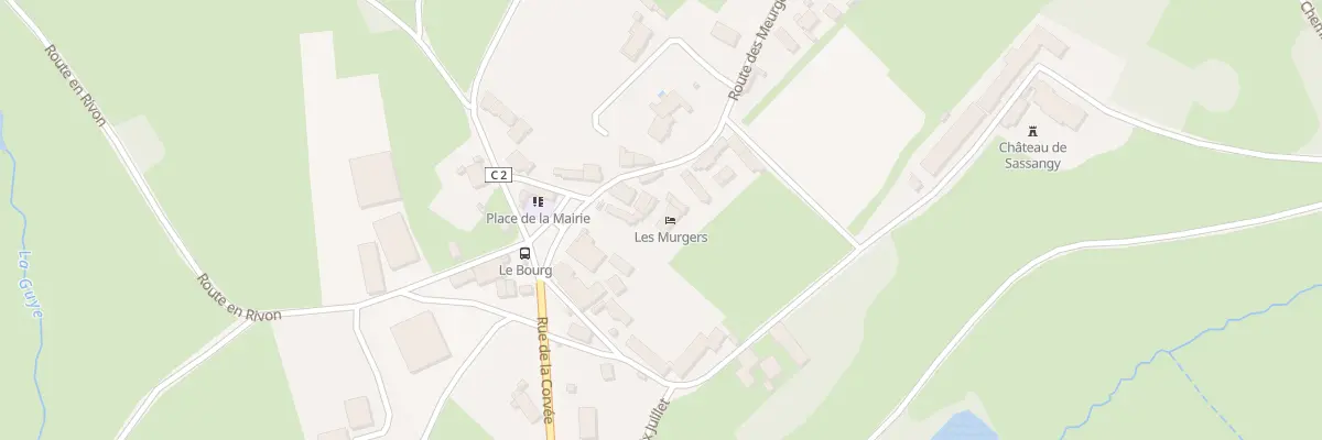 Plan du 5019 Le Bourg à Sassangy
