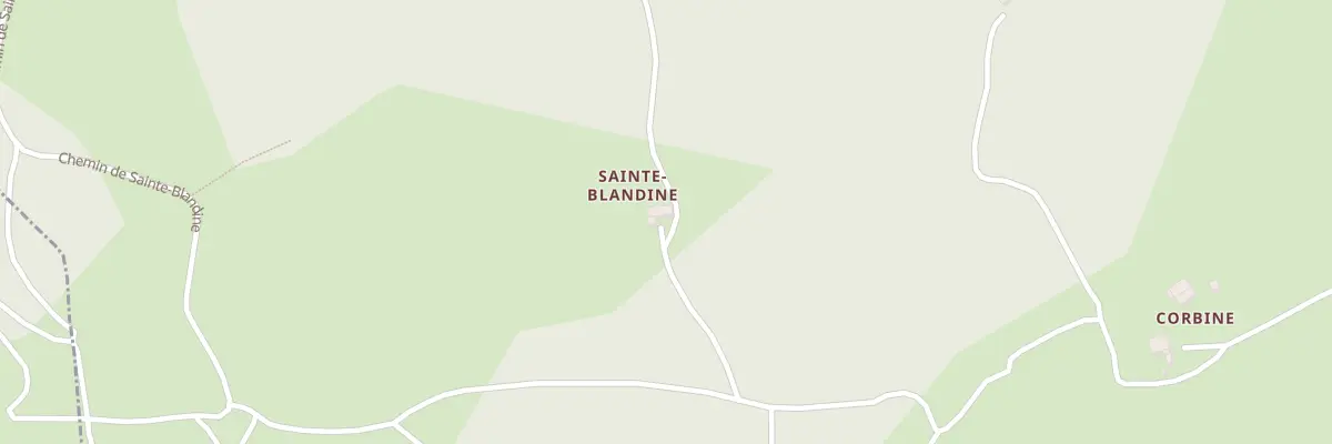 Plan du 5182 Sainte Blandine à Saint-Appolinard