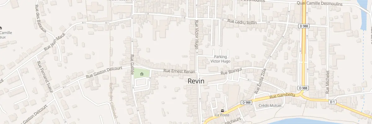 Plan du 48 Rue Victor Hugo à Revin