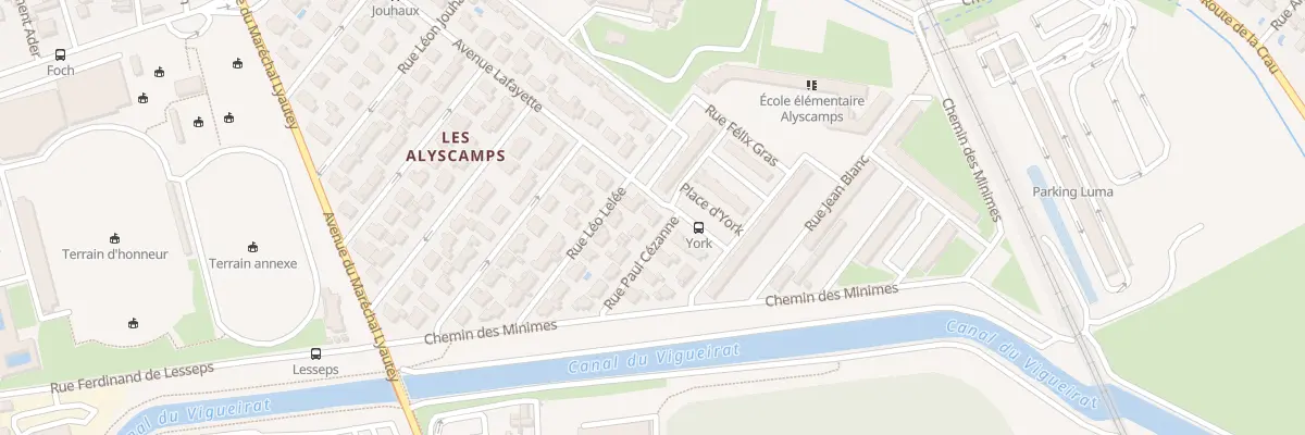Plan du 32 Av Lafayette à Arles