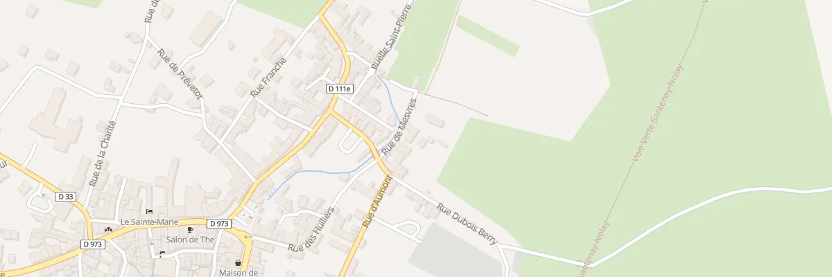 Plan du 4 Rue de Mesvres à Nolay
