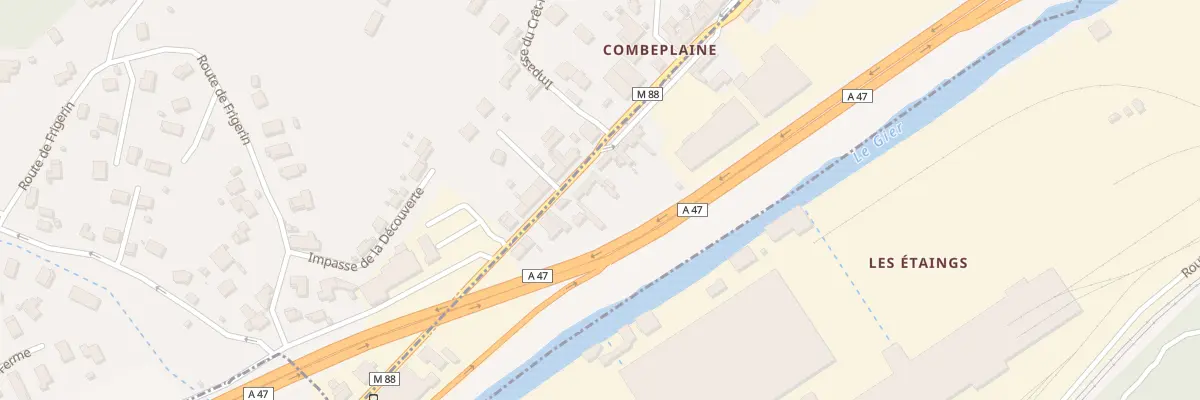Plan du 14 Rue des Martyrs de la Res à Rive-de-Gier