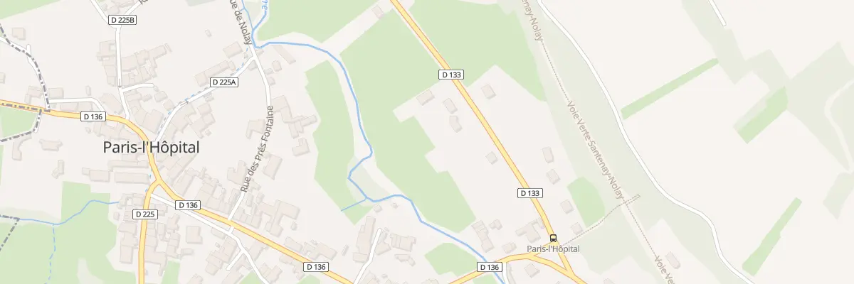 Plan du 11 Rue des Bas de Paris à Paris-l’Hôpital