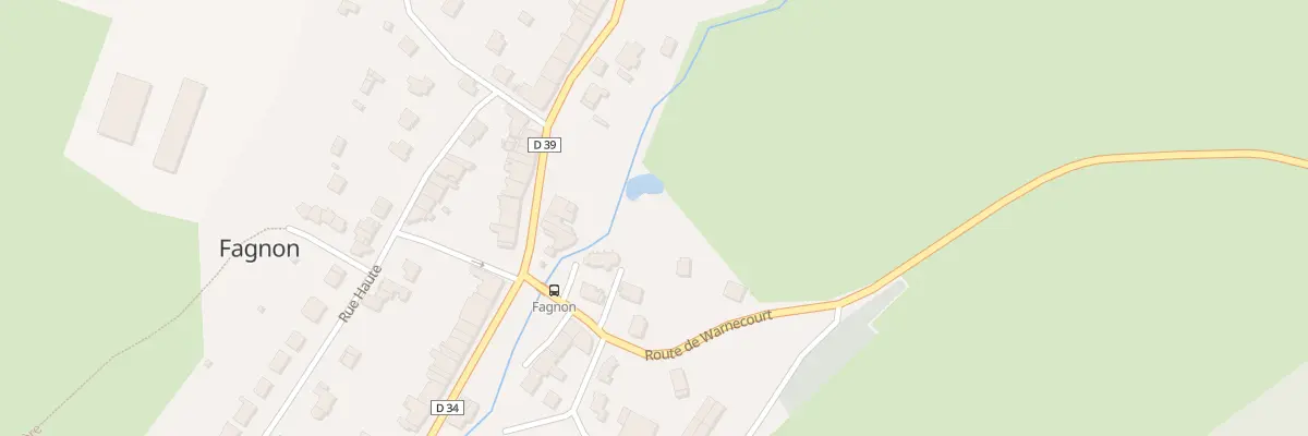 Plan du 5002A Le Village à Fagnon
