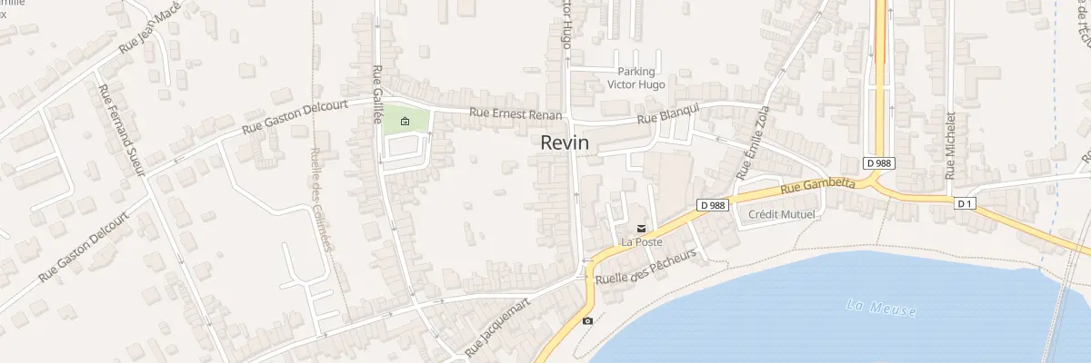 Plan du 68 Rue Victor Hugo à Revin