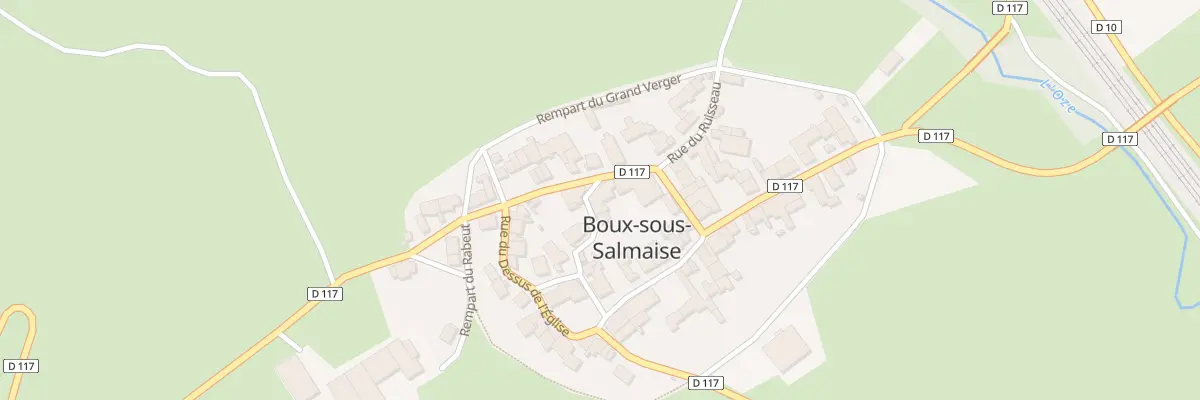 Plan du 4 Rue du Ruisseau à Boux-sous-Salmaise