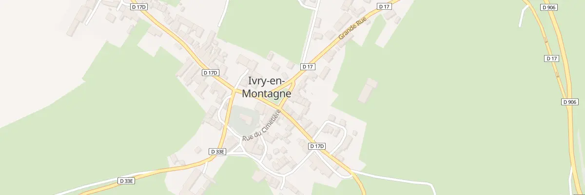 Plan du 5016 Village - Ivry en Montagne à Val-Mont