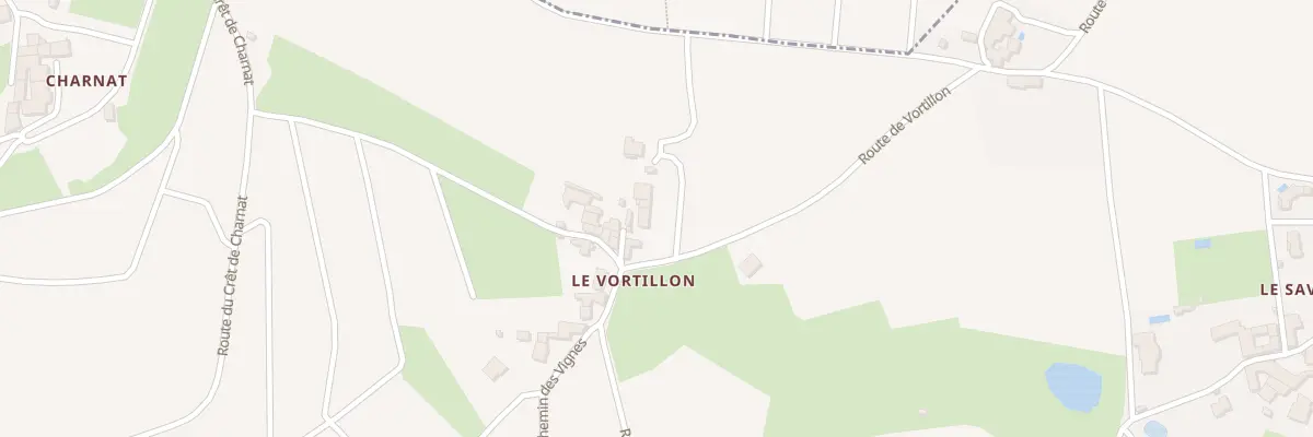 Plan du 279 Rte de Vortillon à Blacé