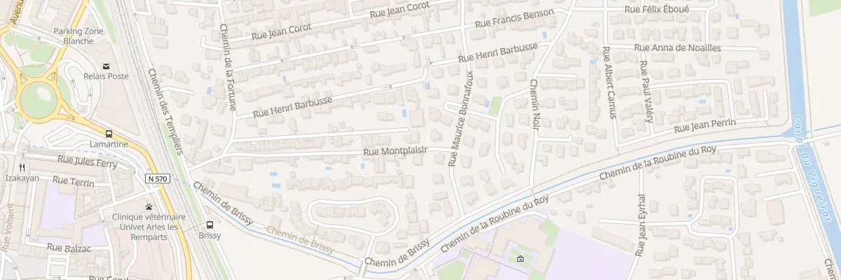 Plan du 47 Rue Montplaisir à Arles