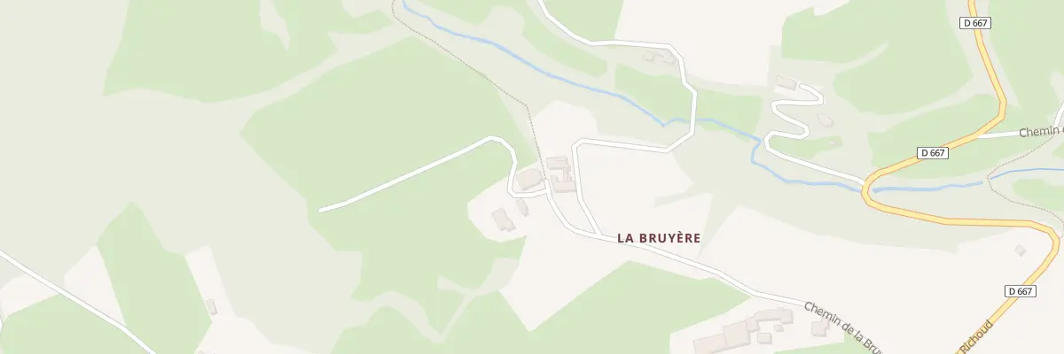 Plan du 5089 La Bruyere à Chaussan