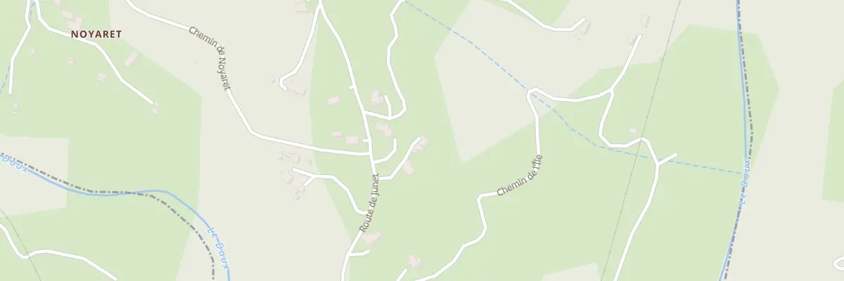 Plan du 1175 Rte de Junet à Arlebosc