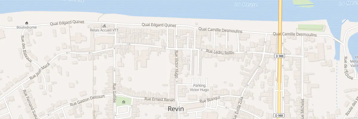 Plan du 27 Rue Victor Hugo à Revin