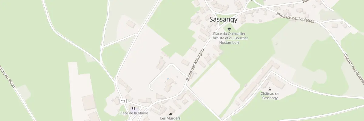 Plan du 5116 Le Bourg à Sassangy