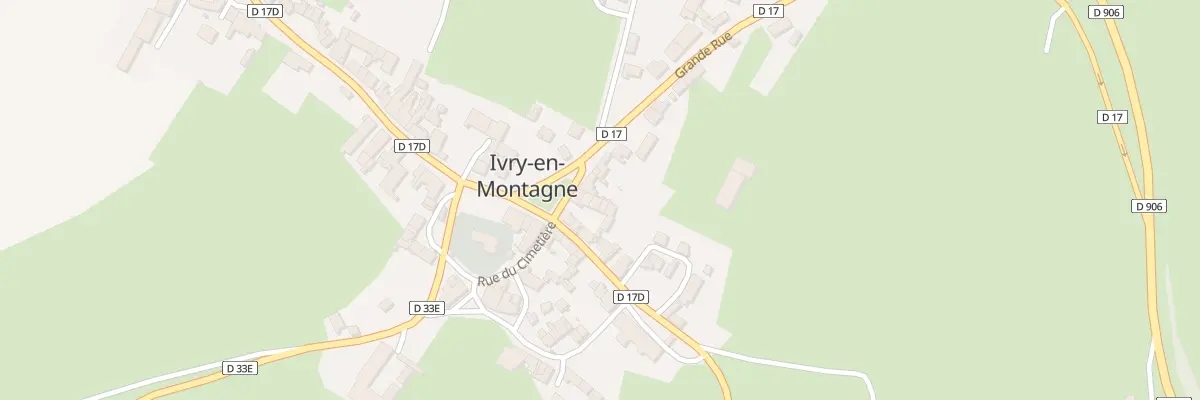 Plan du 5015 Village - Ivry en Montagne à Val-Mont