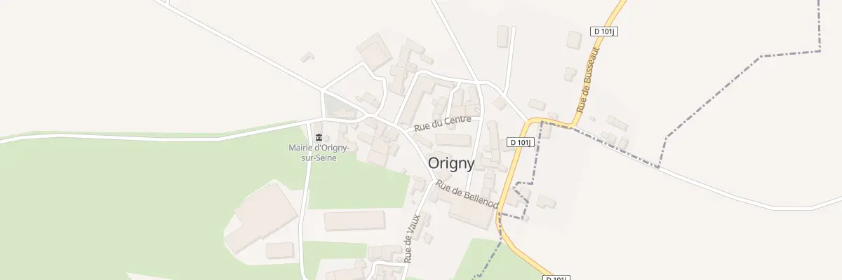 Plan du 3A Rue de l’Eglise à Origny