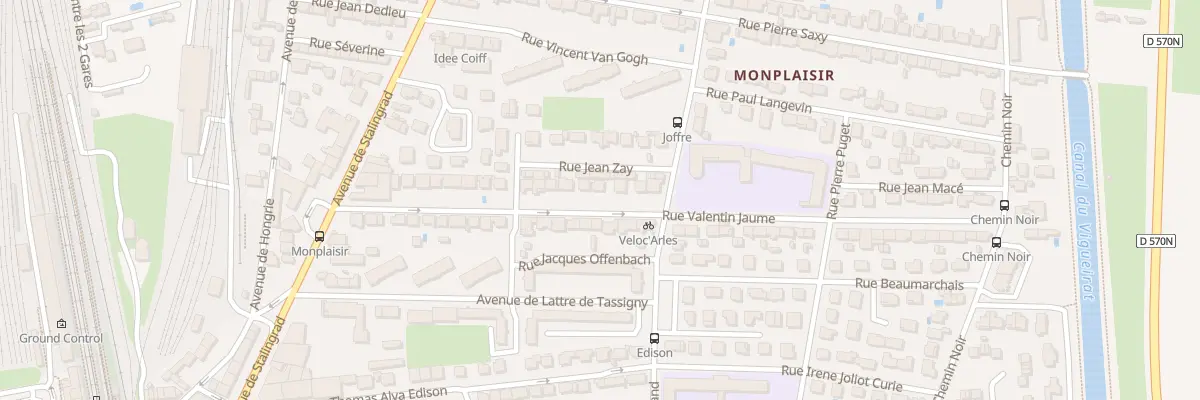 Plan du 27 Rue Valentin Jaume à Arles