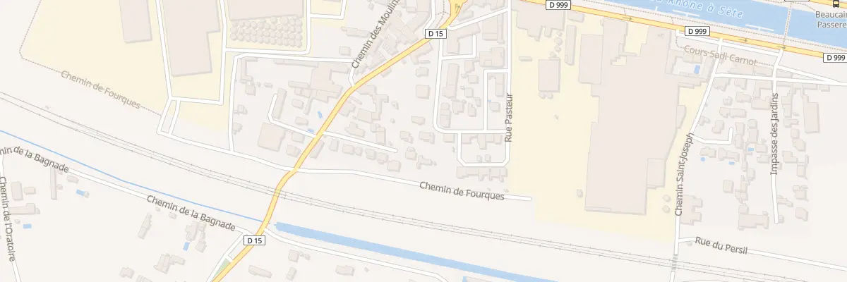 Plan du 6A Rue Baptiste Marcet à Beaucaire