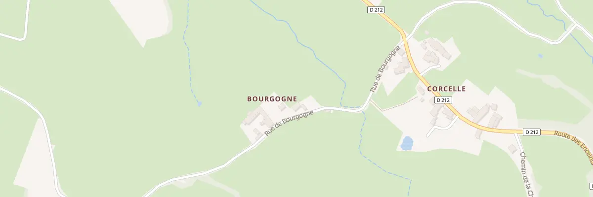 Plan du 5020 Bourgogne à Bourgvilain
