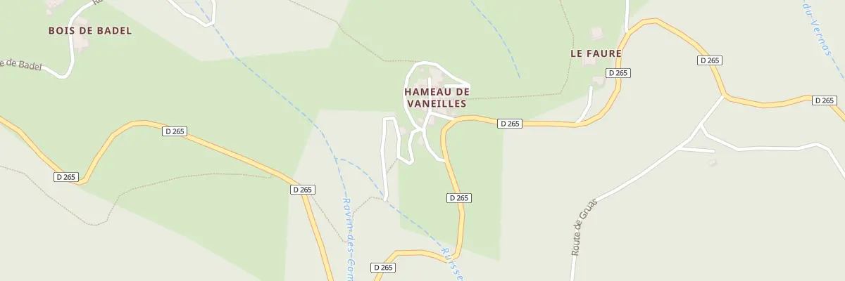 Plan du 5080B Vaneilles à Saint-Vincent-de-Durfort